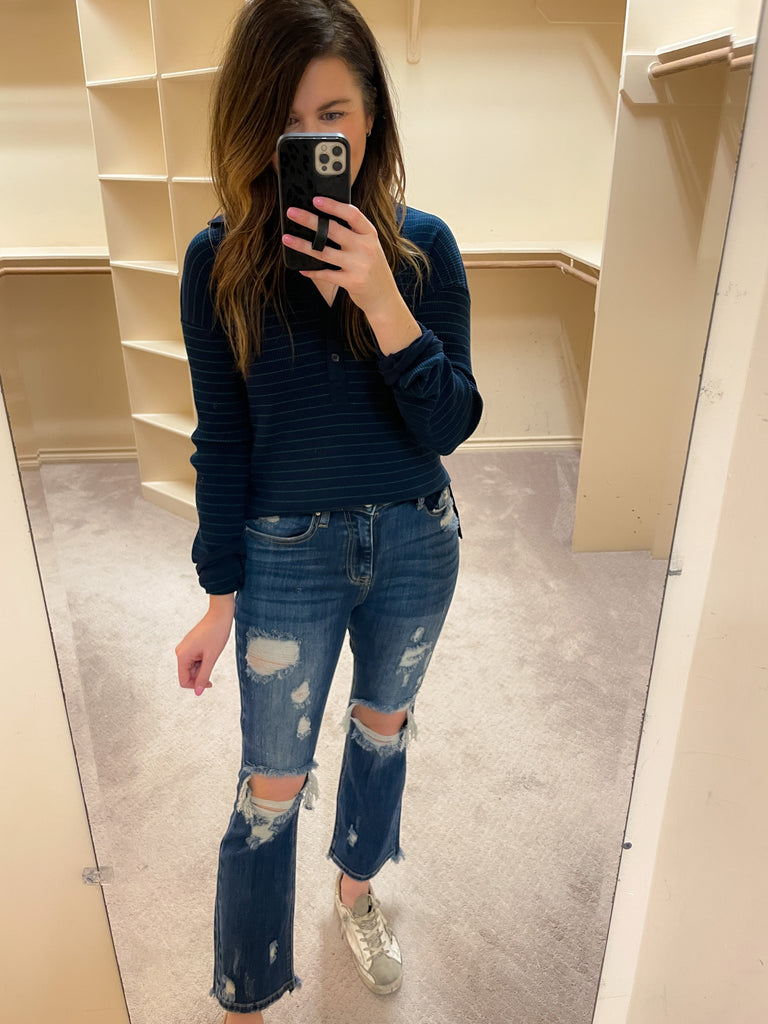 SALE! Havins Striped Rugby Top *Final Sale*