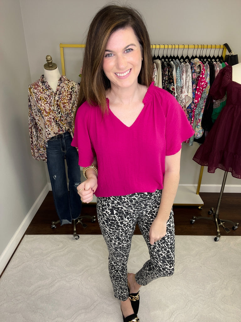 Royalty for Me High Rise Jegging in Black/Gray