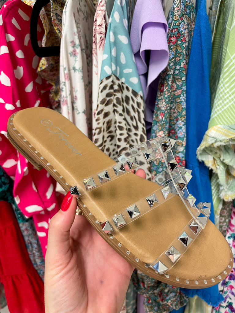 Luxe Life Sandals in Clear