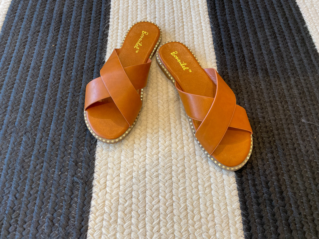SALE! Bonham Sandals in Tan *Final Sale*