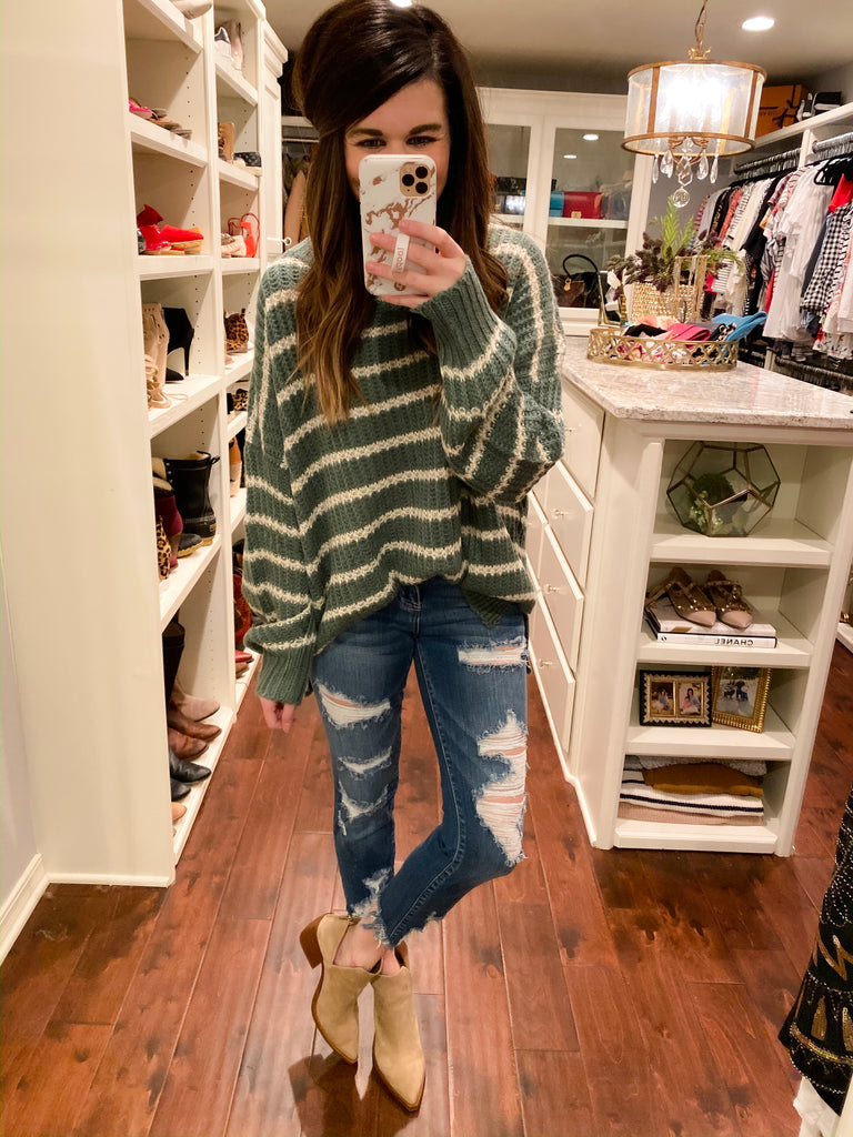 Ladera Destroyed Skinny Jeans