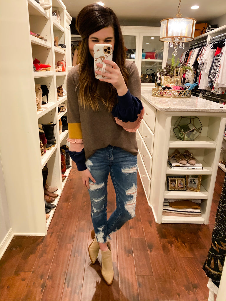 Ladera Destroyed Skinny Jeans