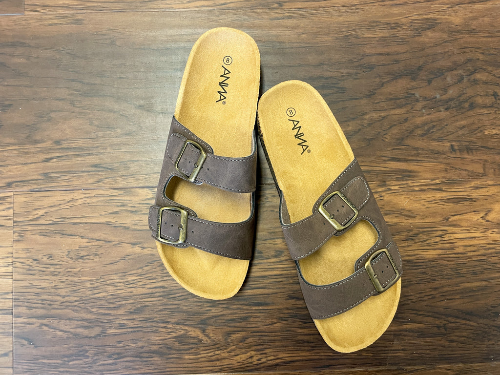 Silvia Sandals in Brown *Final Sale*
