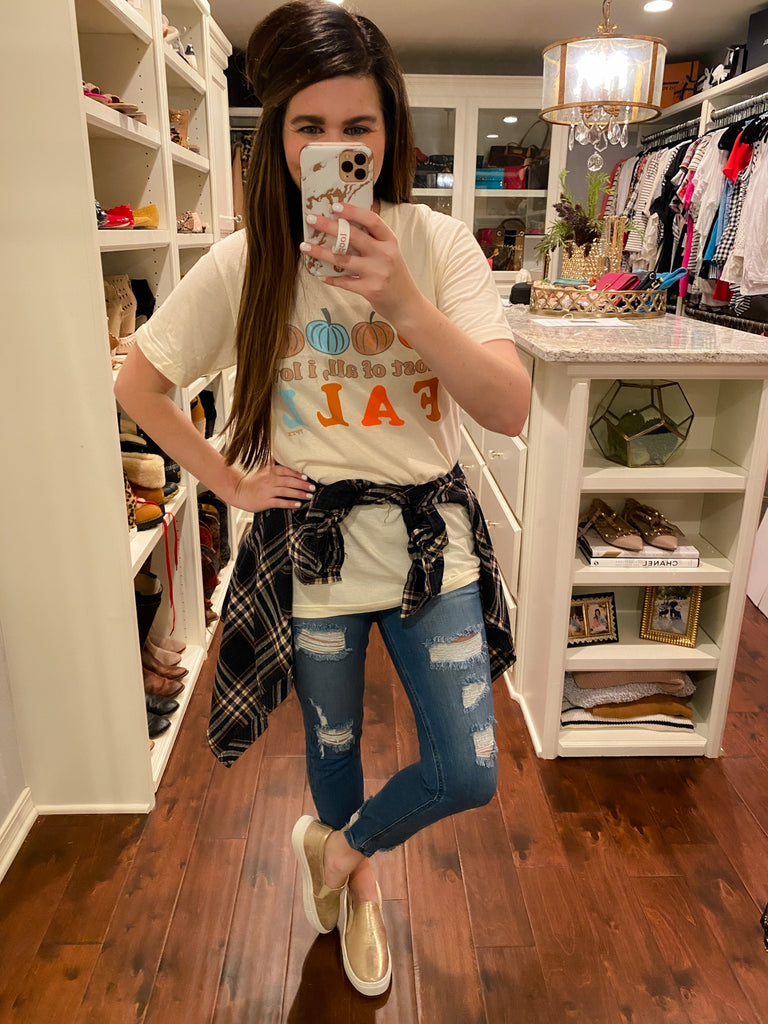 SALE! Most of All I Love Fall Tee *Final Sale*