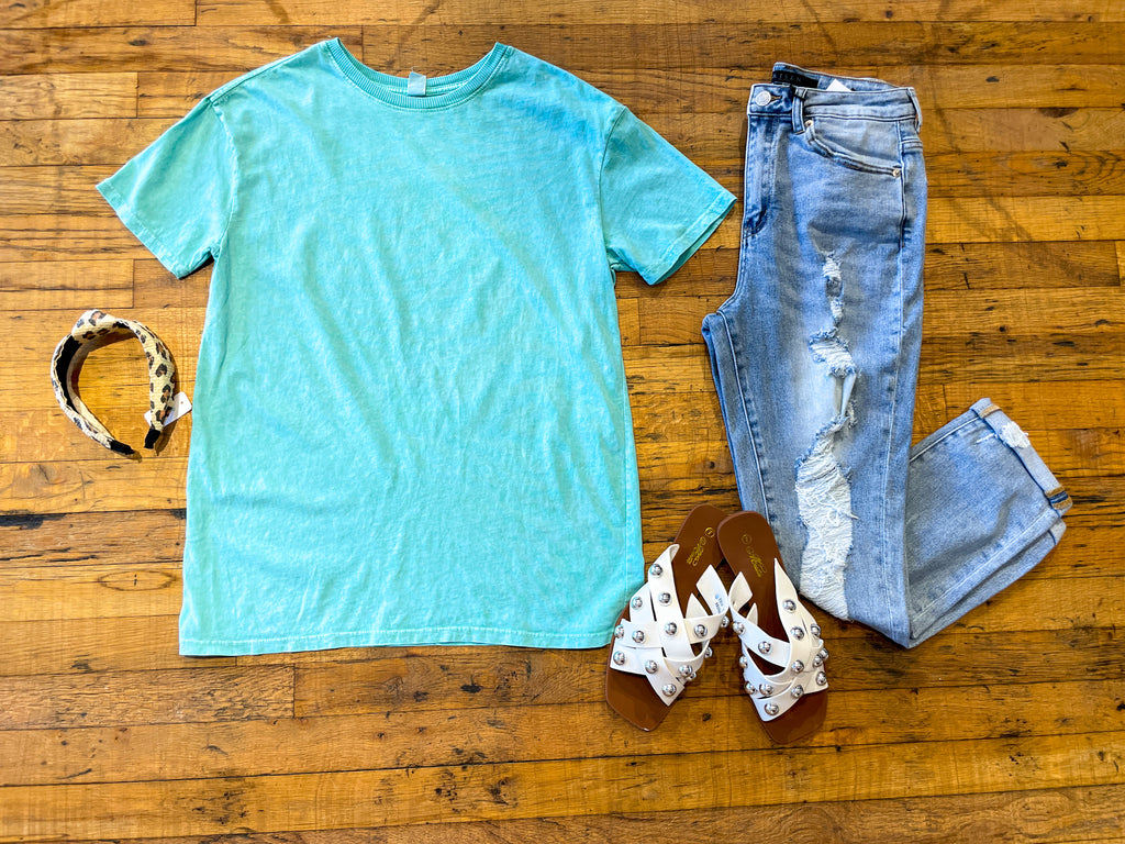 SALE! Brooke Tee in Jade *Final Sale*