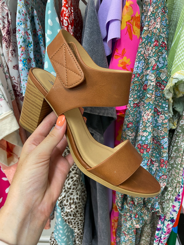 Wait for it Heels in Cognac