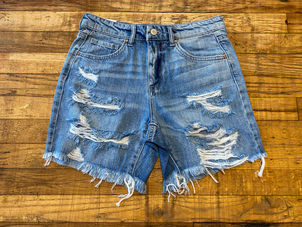 SALE! Cool Mom Distressed Shorts *Final Sale*