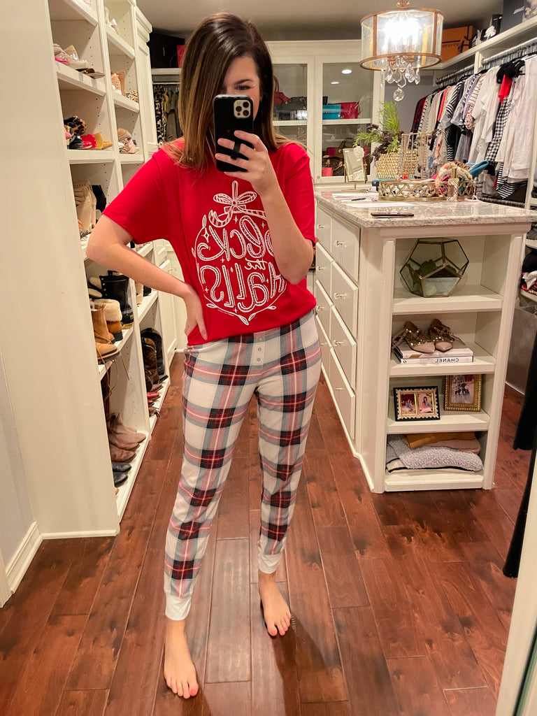 SALE! *BELLES & DOORBUSTER* Deck the Halls Tee *Final Sale*