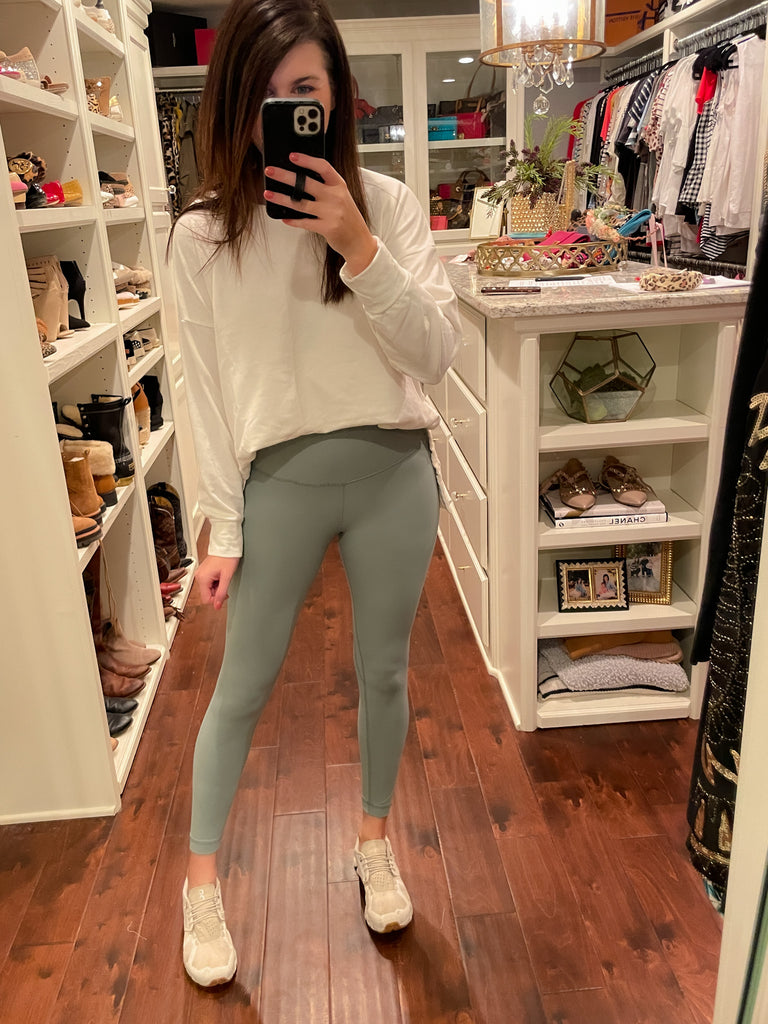 MVP Moves Leggings in Olive and Rose