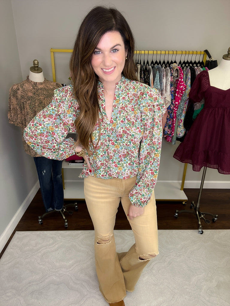 SALE! Vervet Elliott Distressed Flares *Final Sale*