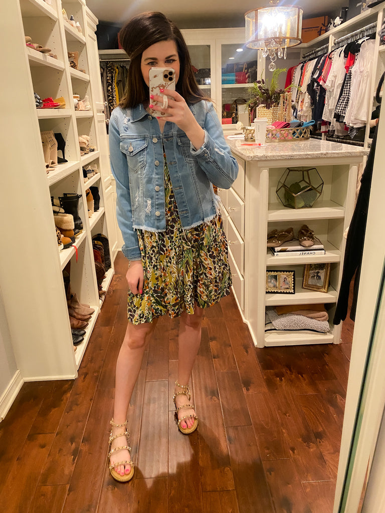 Ready to Escape Dress in Green Moss