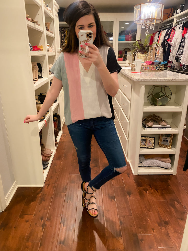 Ready to Travel Sandals in Black