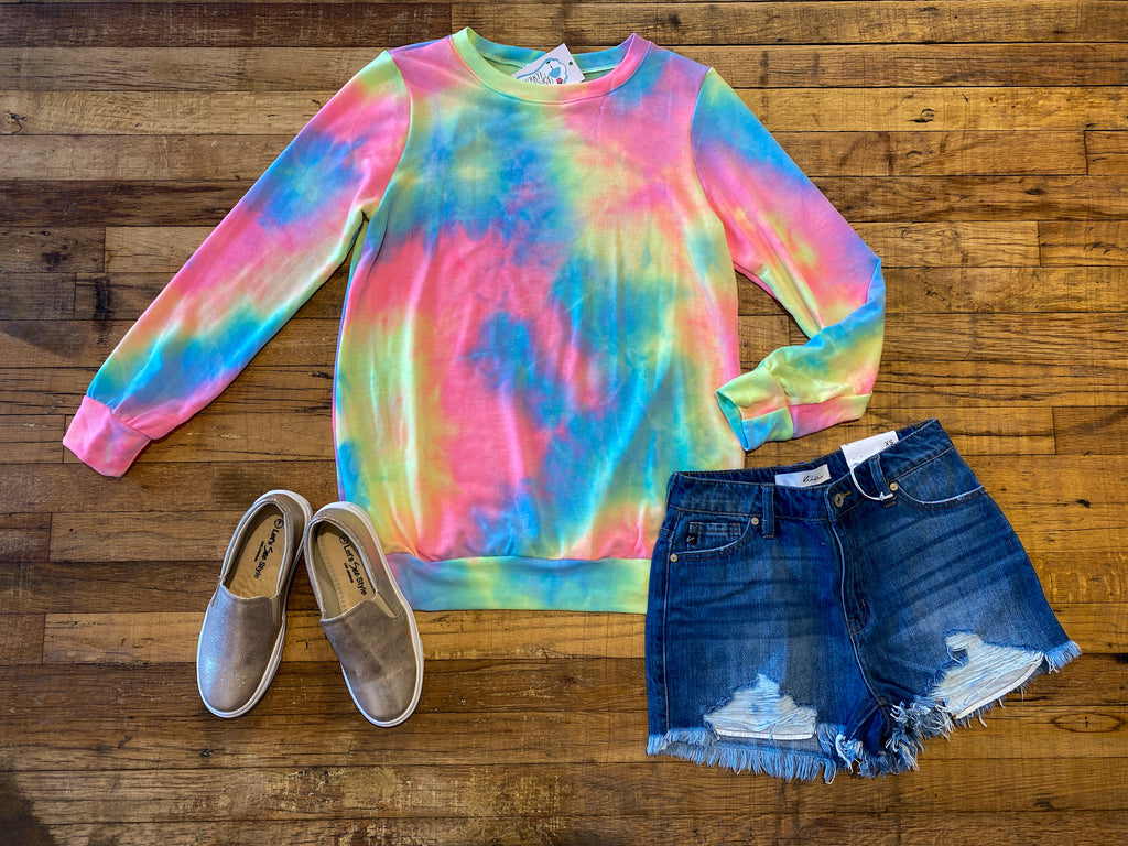 SALE! Daydream Tie Dye Sweatshirt *Final Sale*