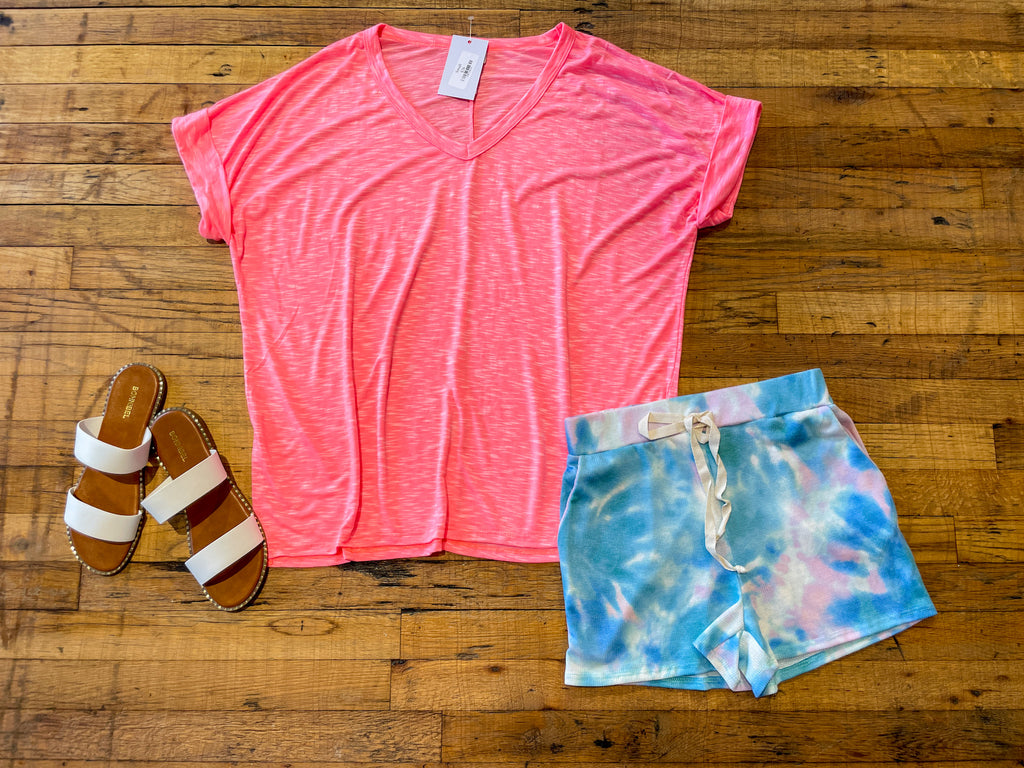 SALE! Be Cool Tie Dye Shorts *Final Sale*