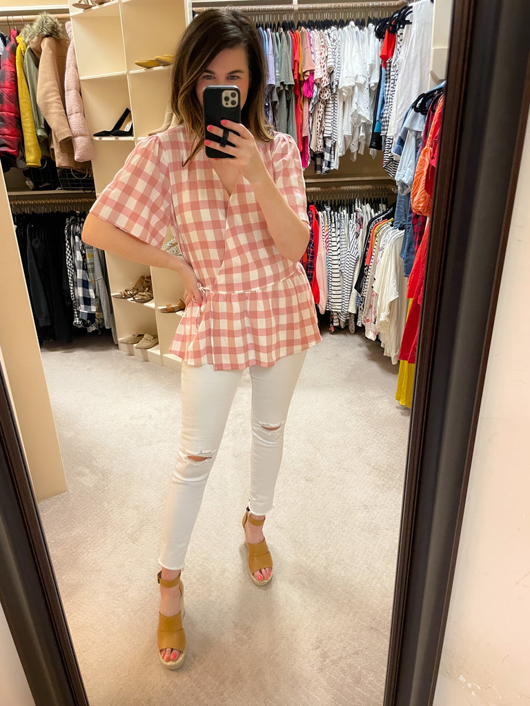 SALE! Spring in the South Wrap Top *Final Sale*