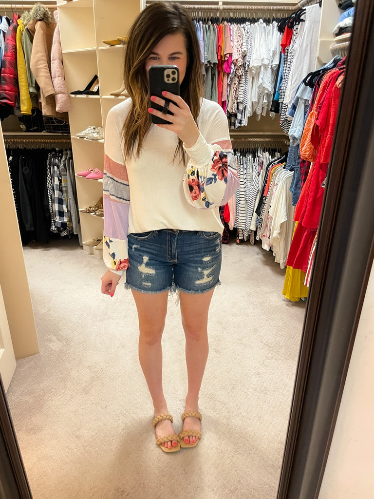 SALE! Floral Wishes Top *Final Sale*