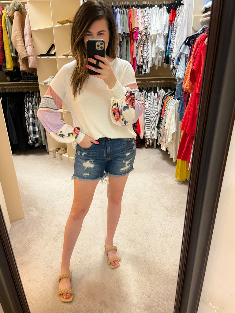 SALE! Floral Wishes Top *Final Sale*