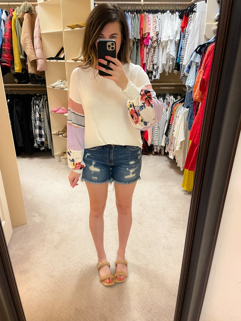 SALE! Floral Wishes Top *Final Sale*