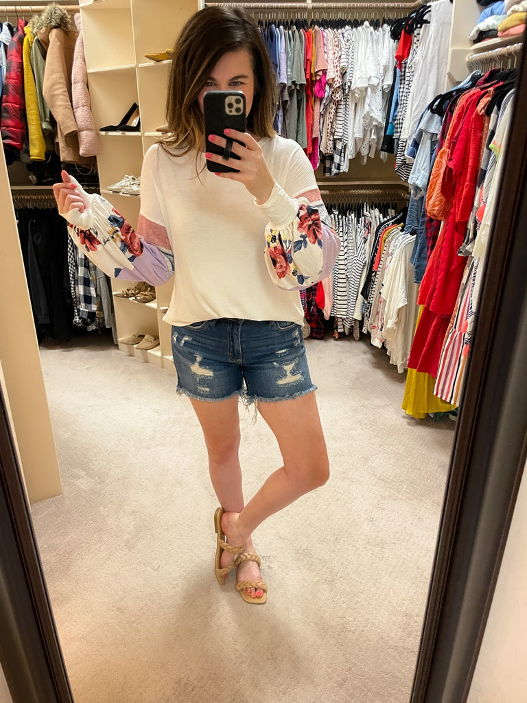 SALE! Floral Wishes Top *Final Sale*