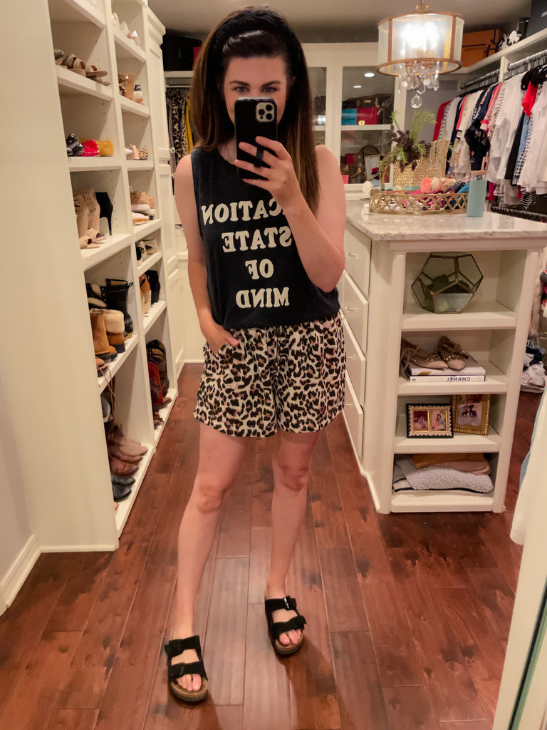 SALE! Vacation State of Mind Tank *Final Sale*