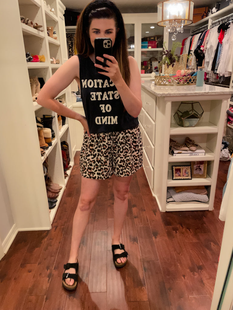 SALE! Vacation State of Mind Tank *Final Sale*