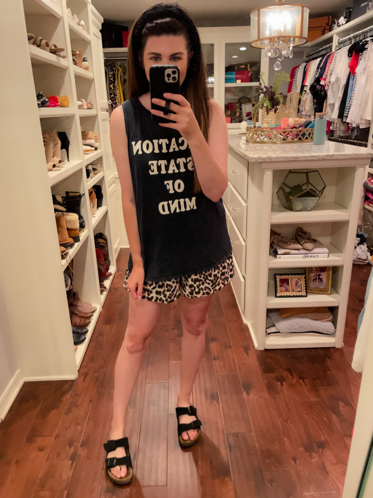 SALE! Vacation State of Mind Tank *Final Sale*