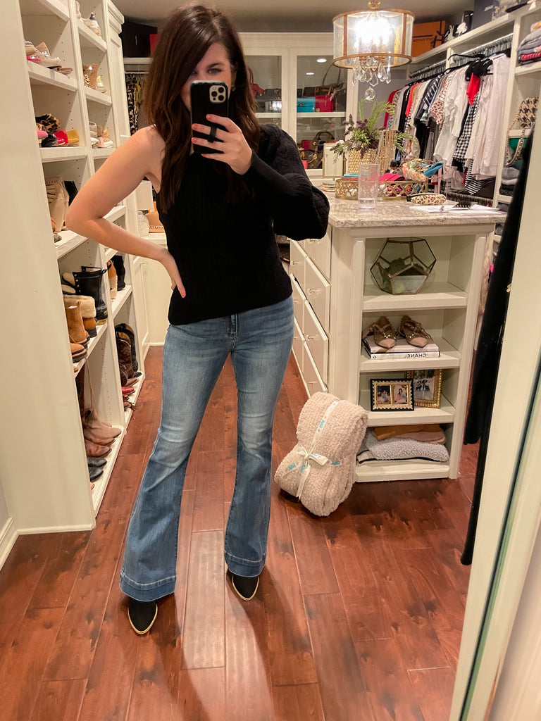 SALE! Still the One One Shoulder Sweater *Final Sale*