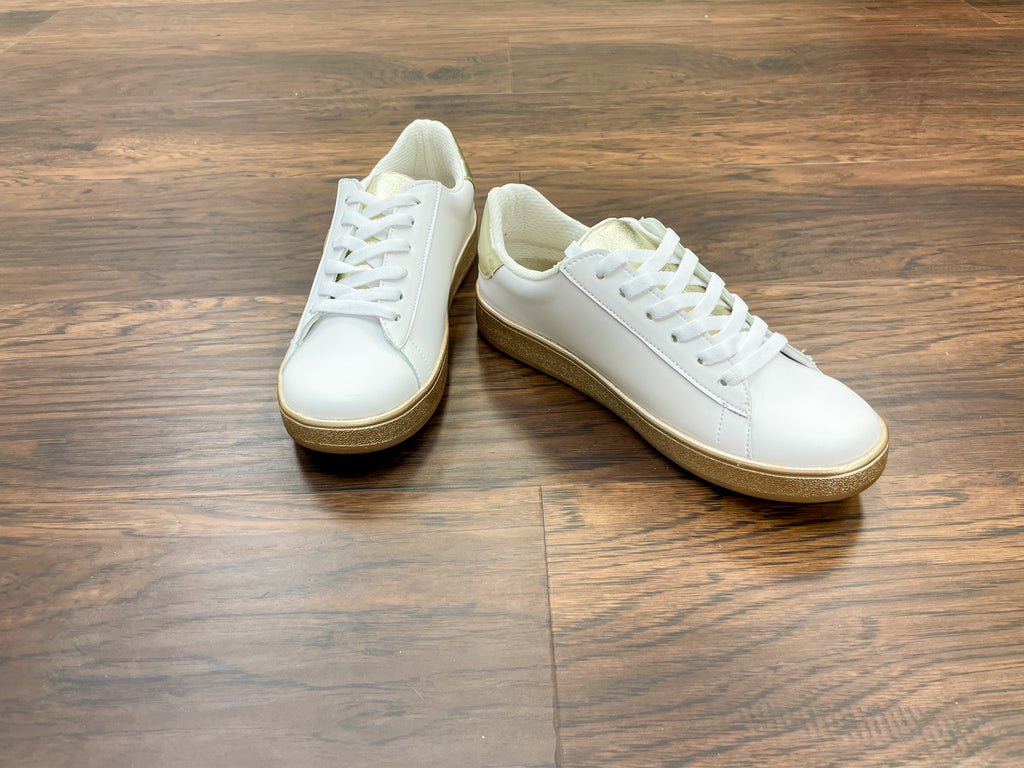 SALE! Miel Sneakers in Gold *Final Sale*