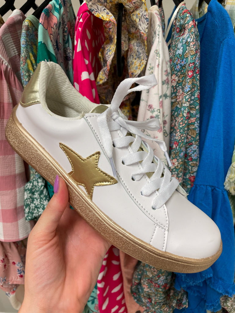 SALE! Miel Sneakers in Gold *Final Sale*