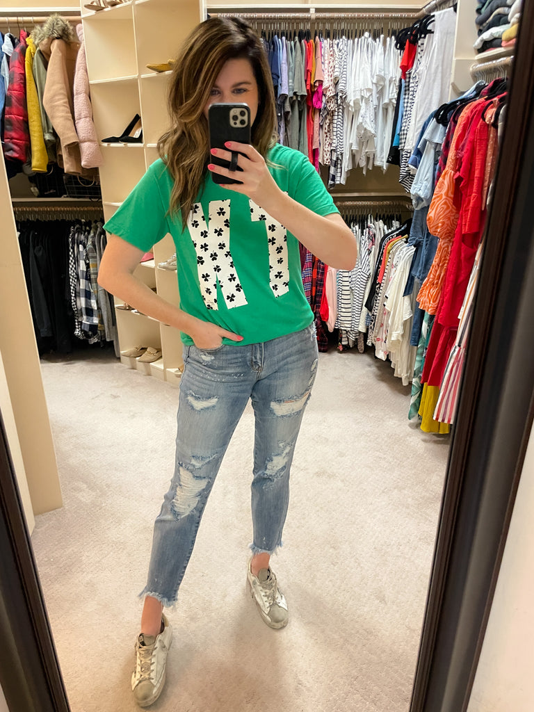 SALE! TX Shamrock Tee *Final Sale*