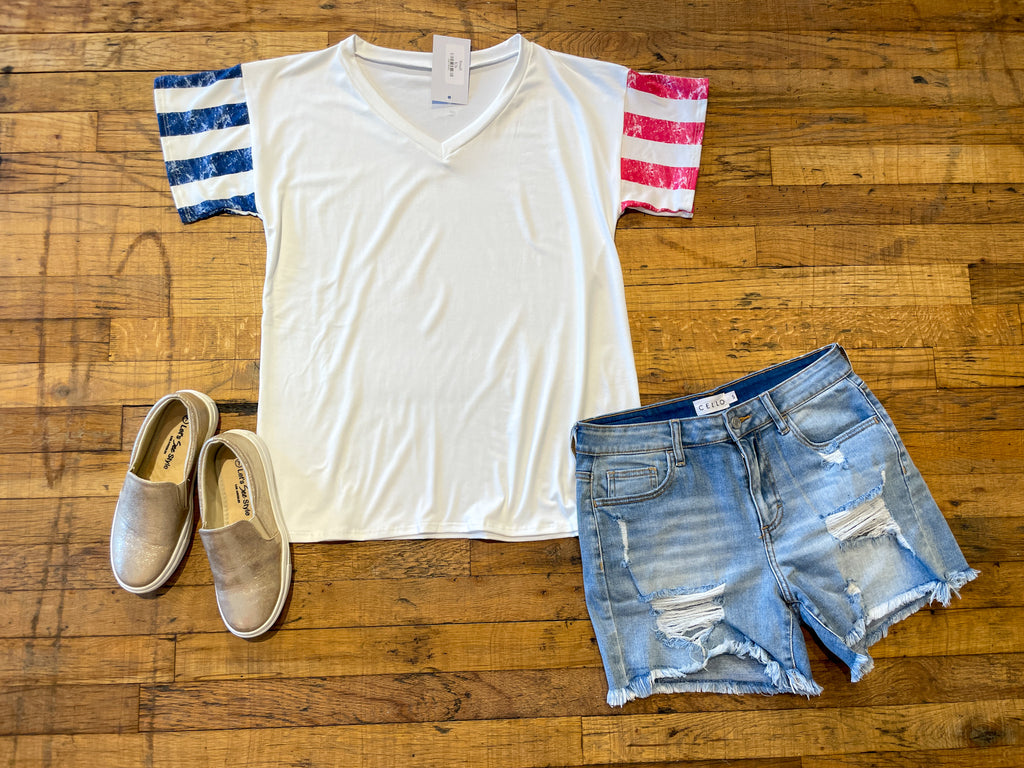 SALE! Under the Fireworks Tee *Final Sale*