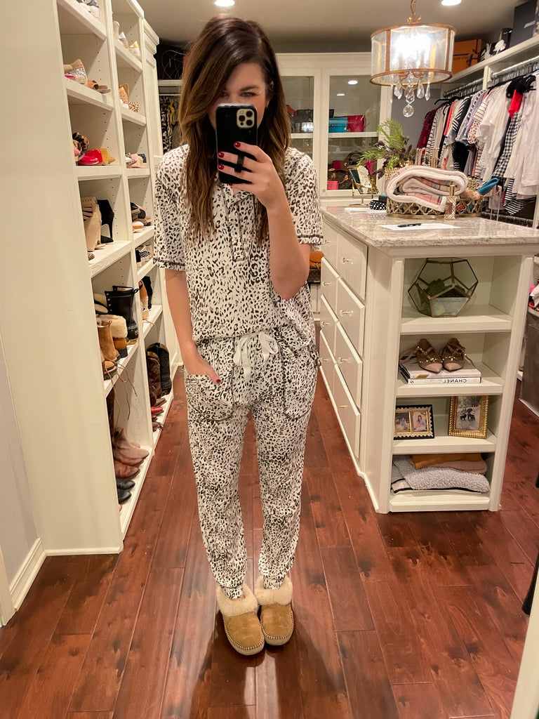 Cozy Living Tee in Off White