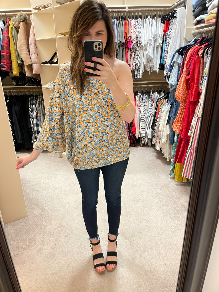 Imogen Top in Orange