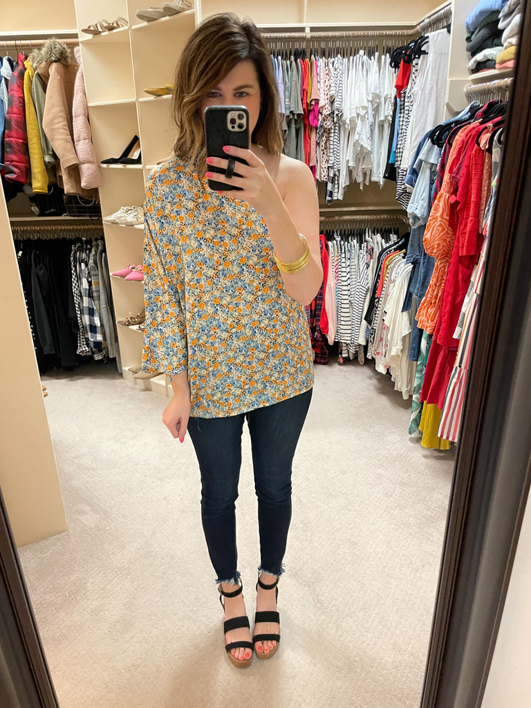 Imogen Top in Orange