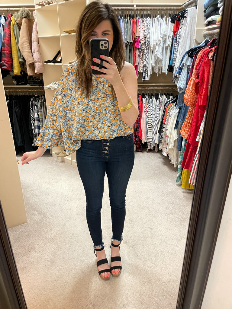 Imogen Top in Orange