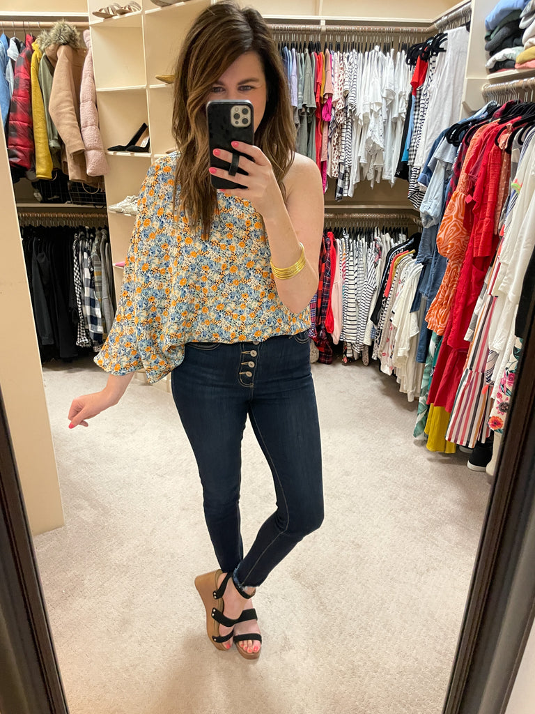 Imogen Top in Orange