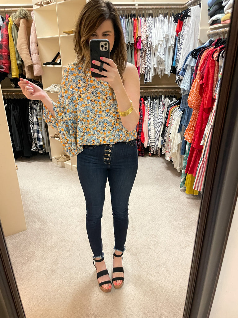 Imogen Top in Orange