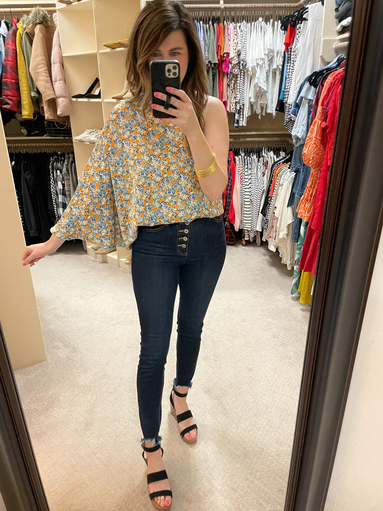 Imogen Top in Orange