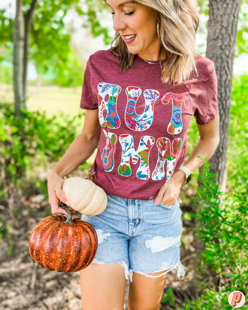 Autumn Floral Tee