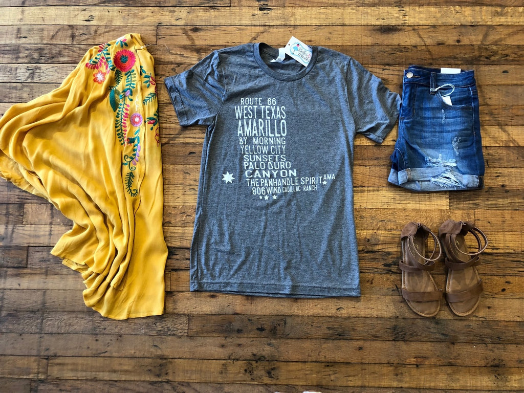 My Town Tee: Amarillo