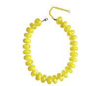Bailey Beaded Necklace in Yellow