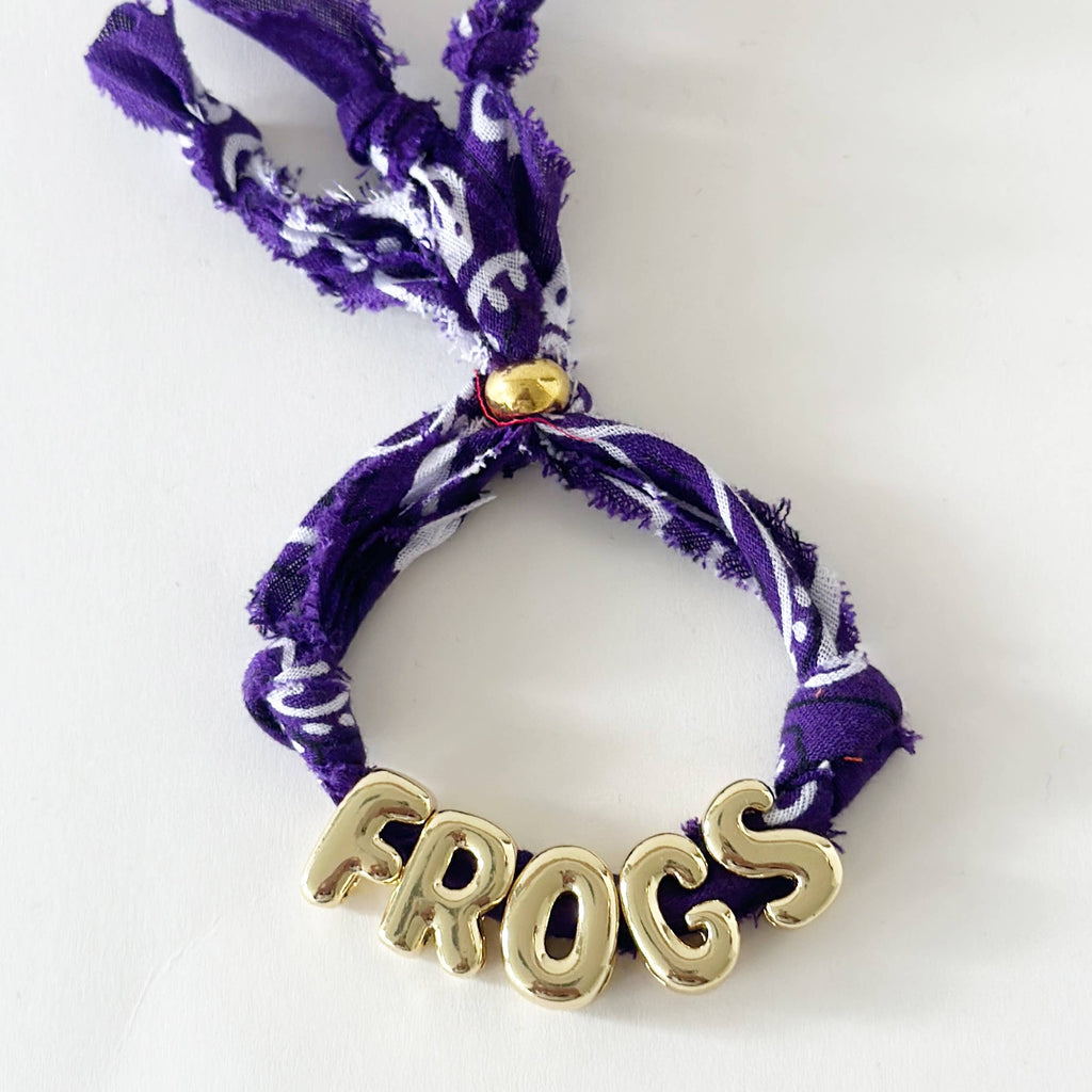 Bandana Game Day Bracelets *Final Sale*