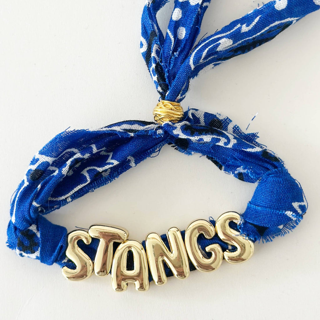 Bandana Game Day Bracelets *Final Sale*