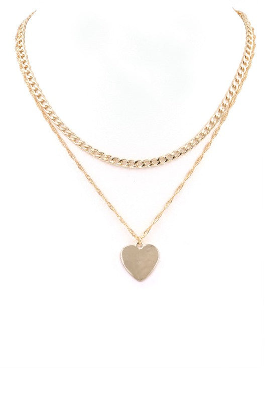 Forever Kind of Love Necklace in Gold