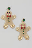 Gingerbread Man Earrings *Final Sale*