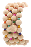 Bead and Coin Bracelet Set