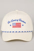 The Land Of Freedom Flag Embroidered Trucker Hat *FINAL SALE*