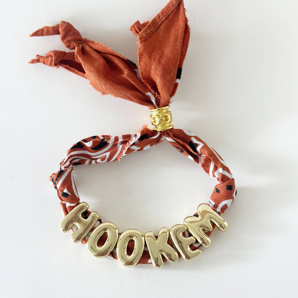 Bandana Game Day Bracelets *Final Sale*