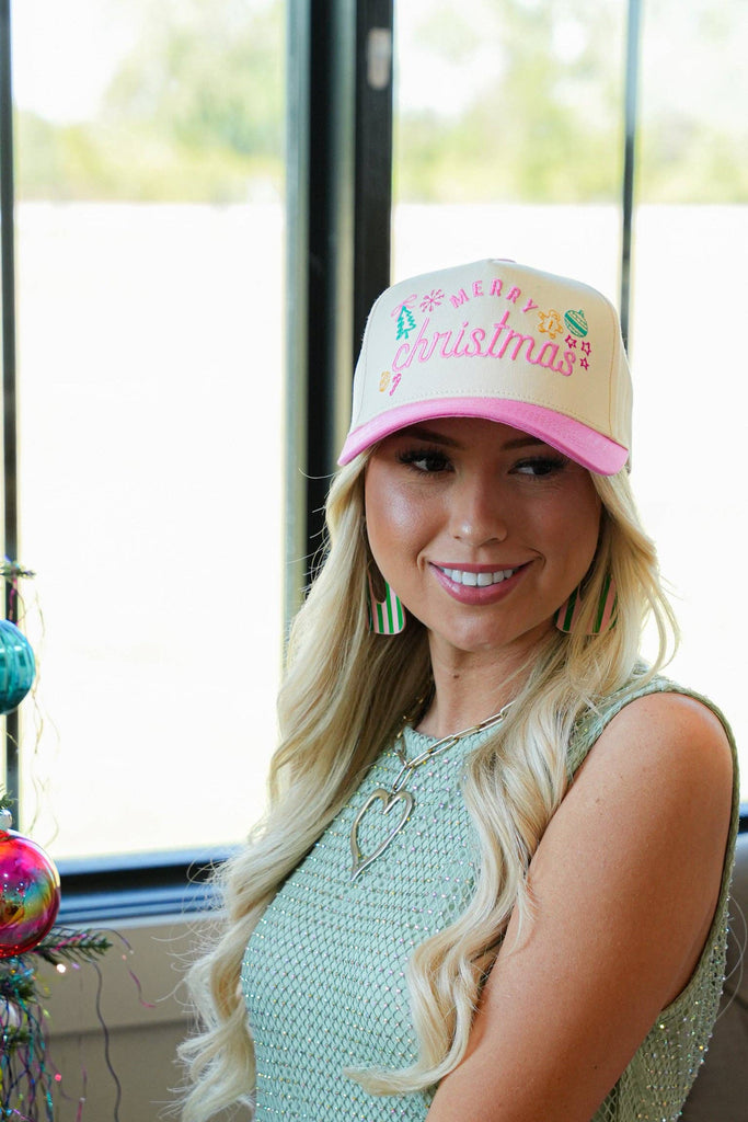 Merry Christmas Icon Hat *Final Sale*