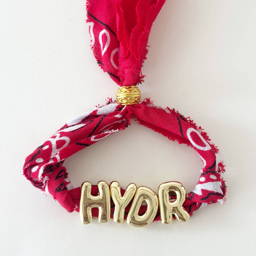 Bandana Game Day Bracelets *Final Sale*